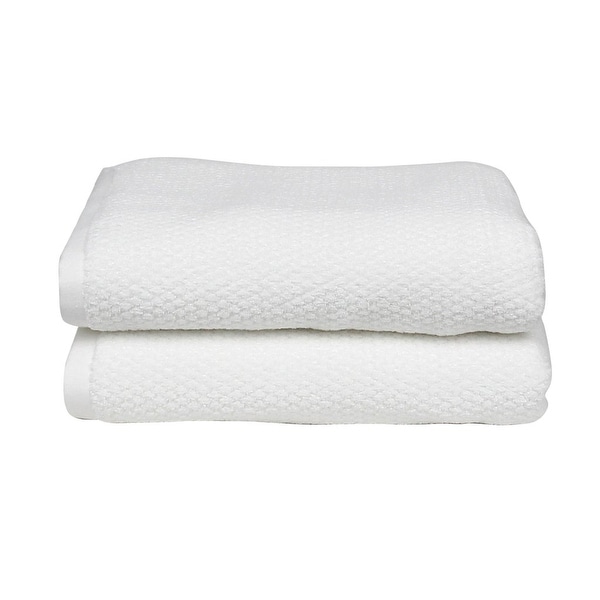 Everplush Diamond Jacquard Performance Core Bath Towel Set of 2