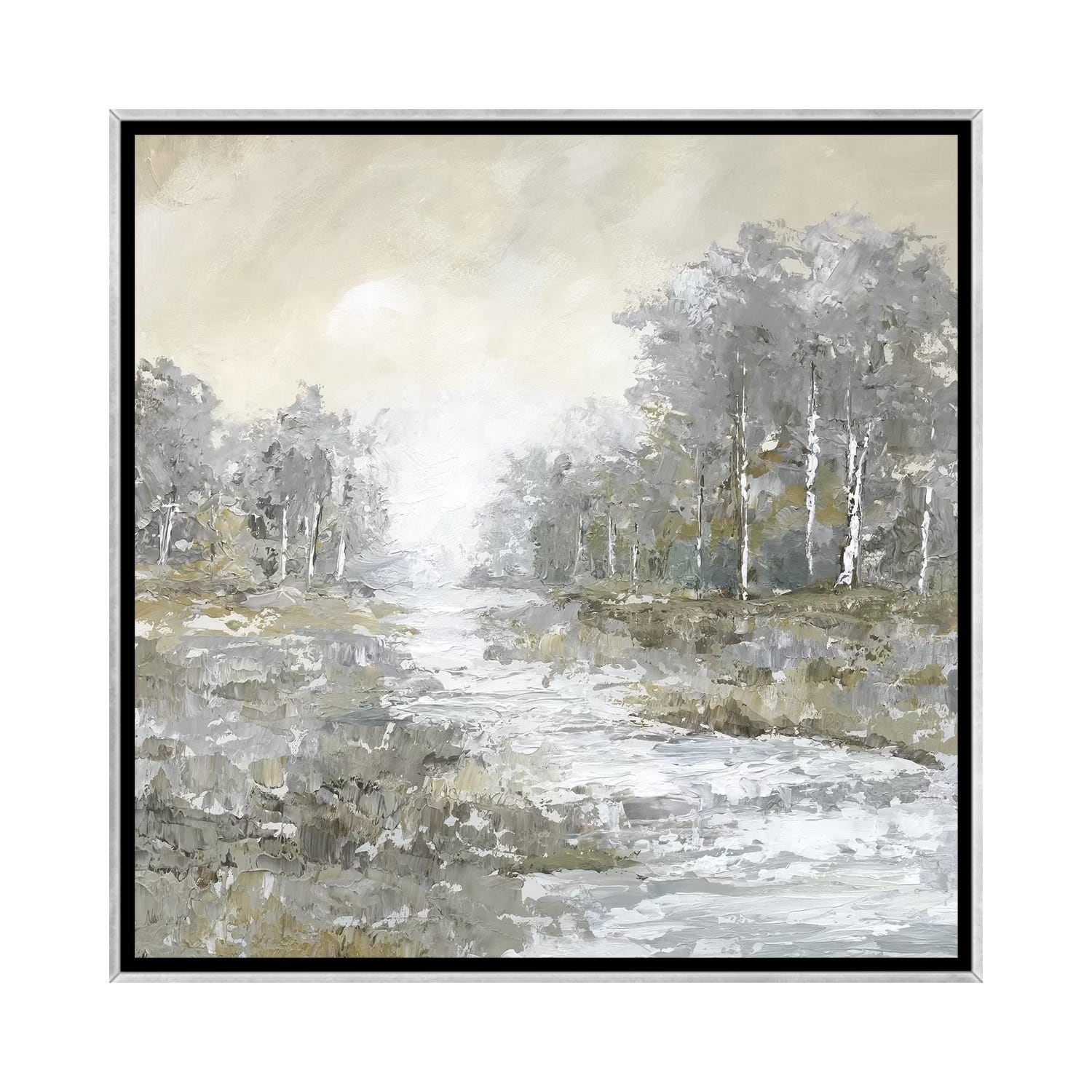 iCanvas "Babbling Brook II" by Nan Framed