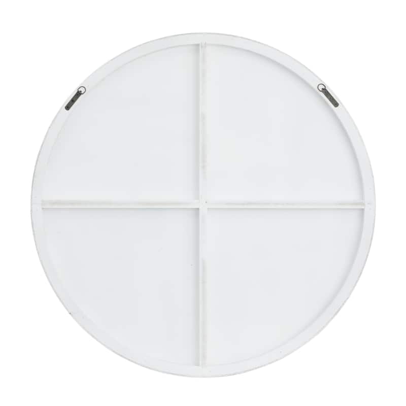 Black, White or Gold Wood Wall Mirror with Thin Frame