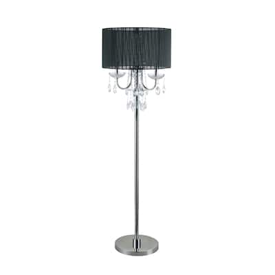 SINTCHNO Contemporary Elegant Crystal Inspired Floor Lamp - See Details - See Details