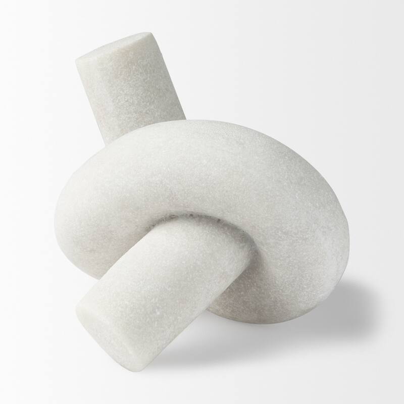 Otto Granite Resin Large Knot Sculpture Decorative Object