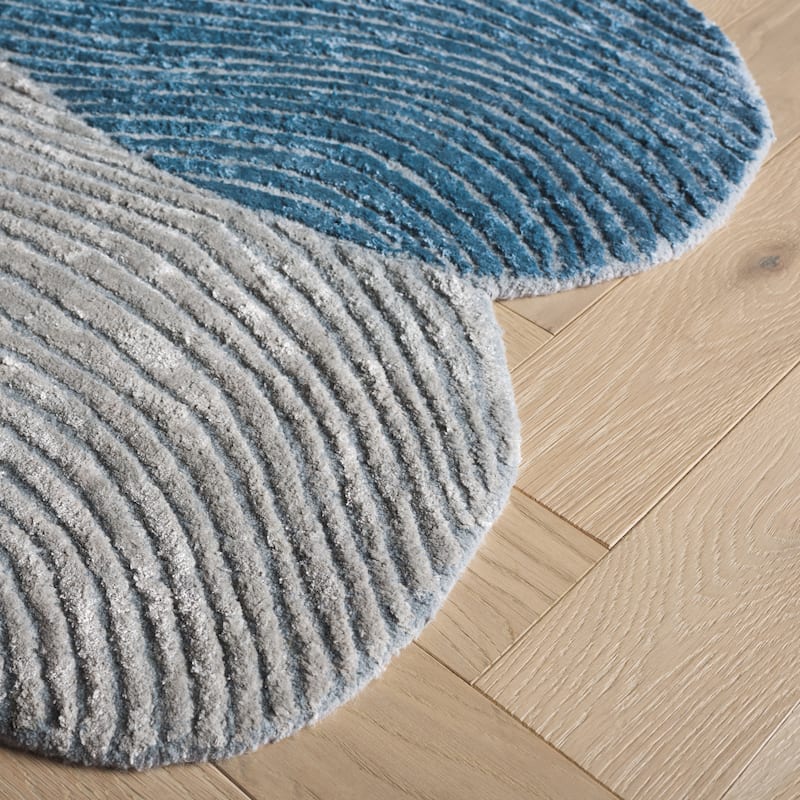 SAFAVIEH Handmade Fifth Avenue Vidya Mid-Century Modern Viscose Rug