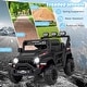 preview thumbnail 40 of 38, 12V Electric Kids Ride on Truck with Remote Control and Music - 41.5" x 26.5" x 27.5" (L x W x H)