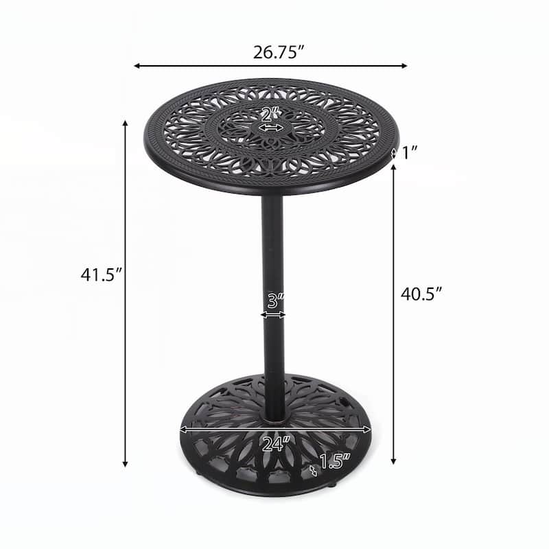 Outdoor CAST BAR TABLE