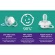 preview thumbnail 5 of 7, Philips Avent Ultra Air Pacifier 0 to 6M Smiling Sun and Blue Rainbow in 4 Pack
