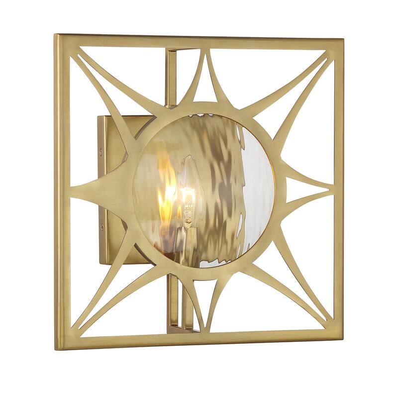 Savoy House 9-5064-1 Balfour 12" Tall Bathroom Sconce
