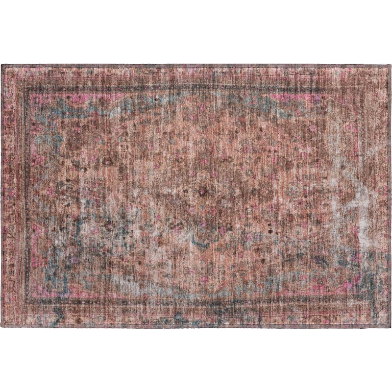 Premium Washable Super Soft Vintage Traditional Mayfield Rug