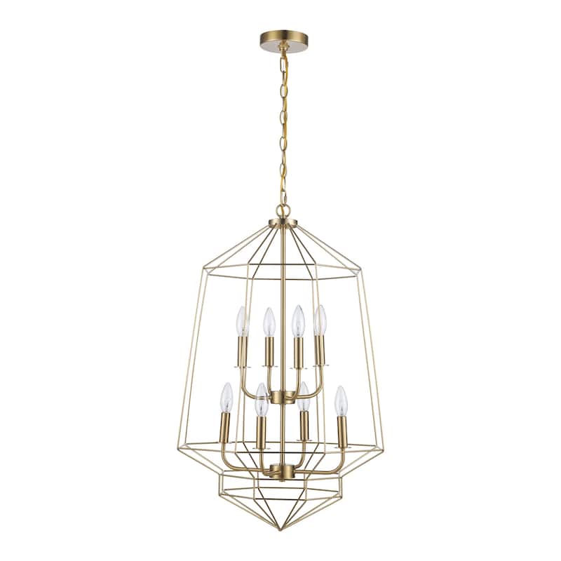 Trans Globe Lighting 11488 Journey 8 Light 20" Wide Taper Candle