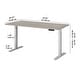 preview thumbnail 98 of 120, Bush Business Furniture Move 60 Series 60x30 Adjustable Standing Desk