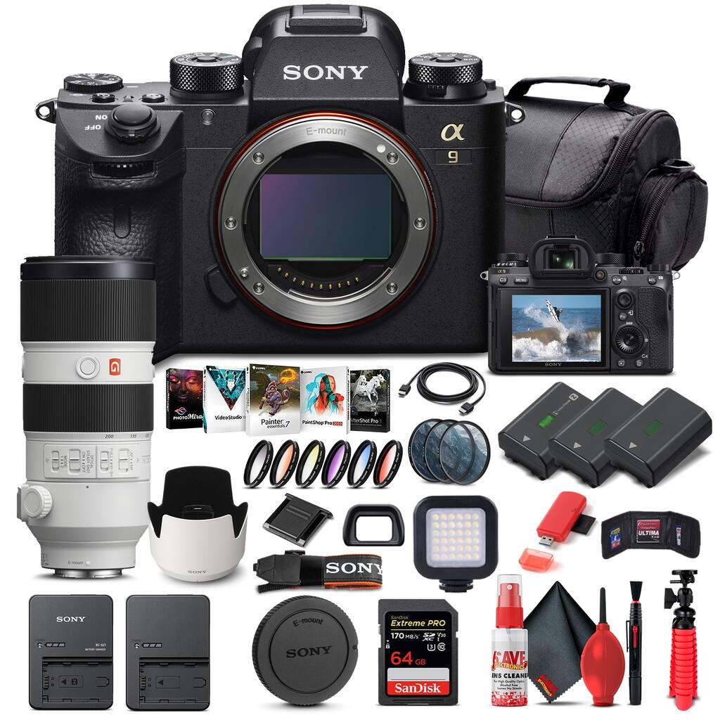 Sony Alpha a9 II Mirrorless Camera W/ Sony FE 70-200mm Lens - Advanced