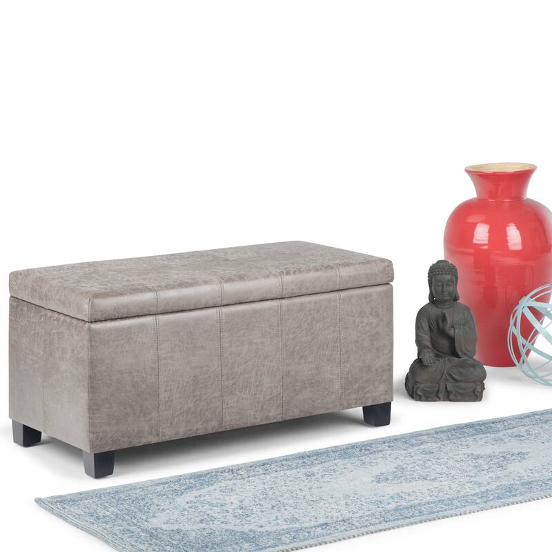 Modern Storage Ottoman Bench