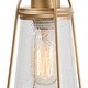 preview thumbnail 8 of 17, Mini Modern Coastal Brass/ Bronze Lantern Pendant LED Dimmable Kitchen Island Lighting with Glass - 5 inches