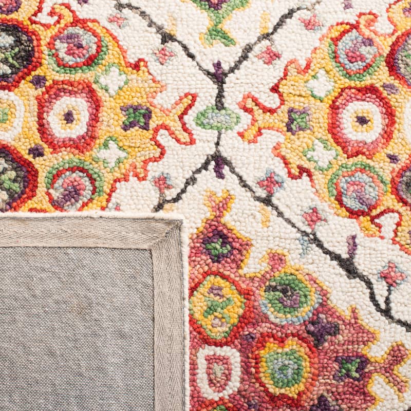SAFAVIEH Handmade Trace Summer Oriental Wool Rug