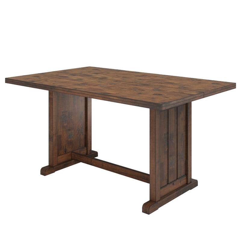 Corner Dining Set Harvest White Distressed | Furniture Dash