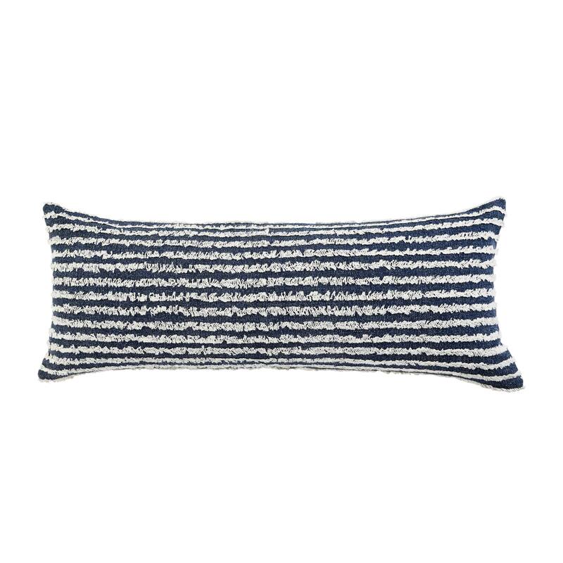 Sevita Ensign Blue Wispy Ways Throw Pillow