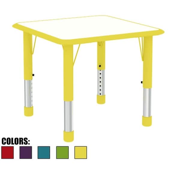 Shop Retired 2xhome Adjustable Height Kids Table For Toddler