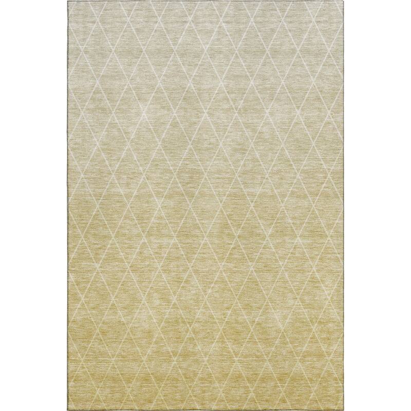 Premium Washable Super Soft Ombre Diamonds Mayfield Rug