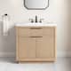 Option Sahara Birch with Matte Black Hardware