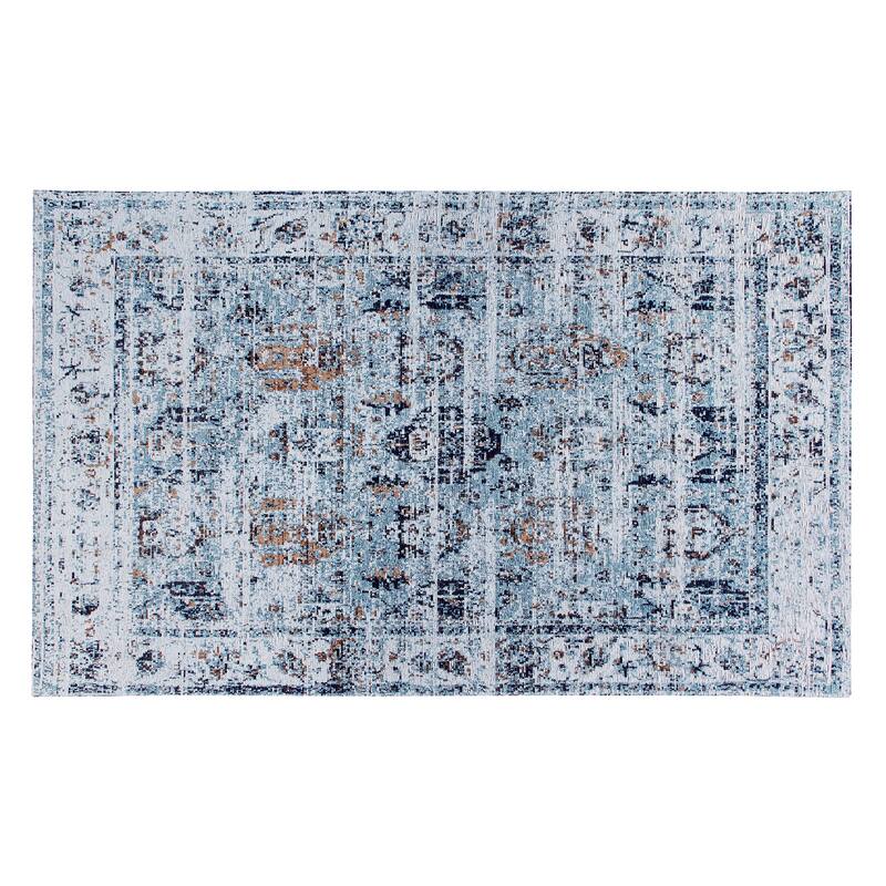 Blue Coastal Rug - 5 ' X 8' Rectangle