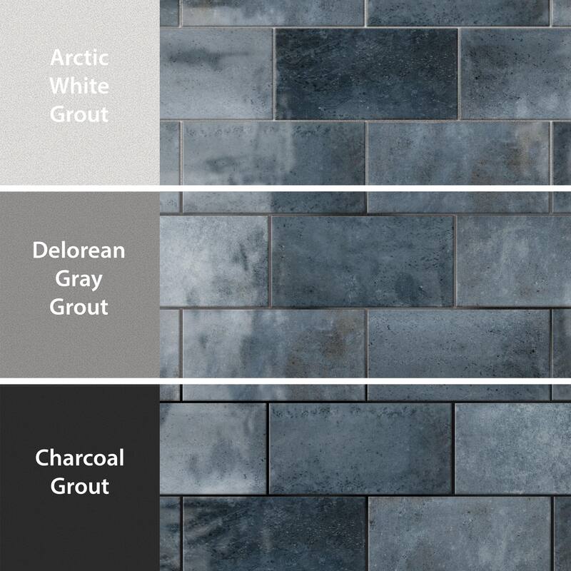 Merola Tile Camden Azurro 4" x 8" Ceramic Wall Tile