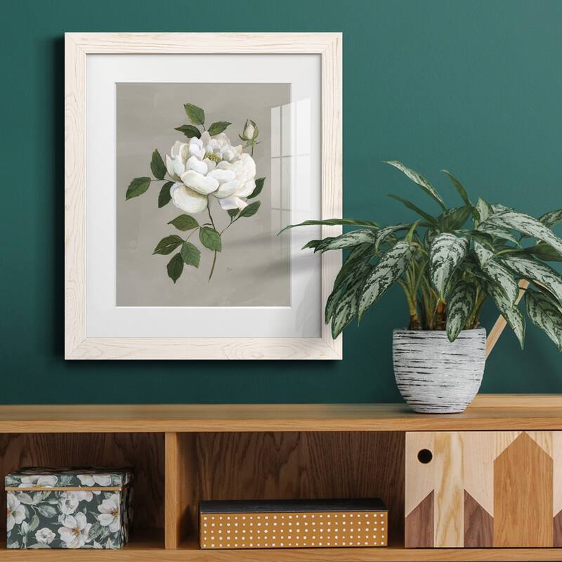 Botanical Rose-Premium Framed Print - Ready to Hang