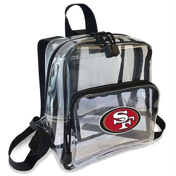 49ers clear backpack discount