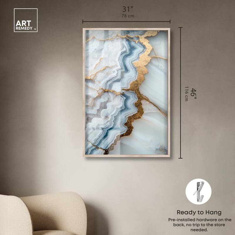 Denim Dreams II Shadowbox by Art Remedy