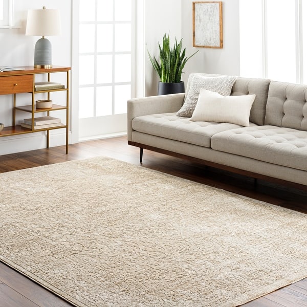 slide 2 of 7, Ledford Global Area Rug Medium Gray - 10' x 13' 11"