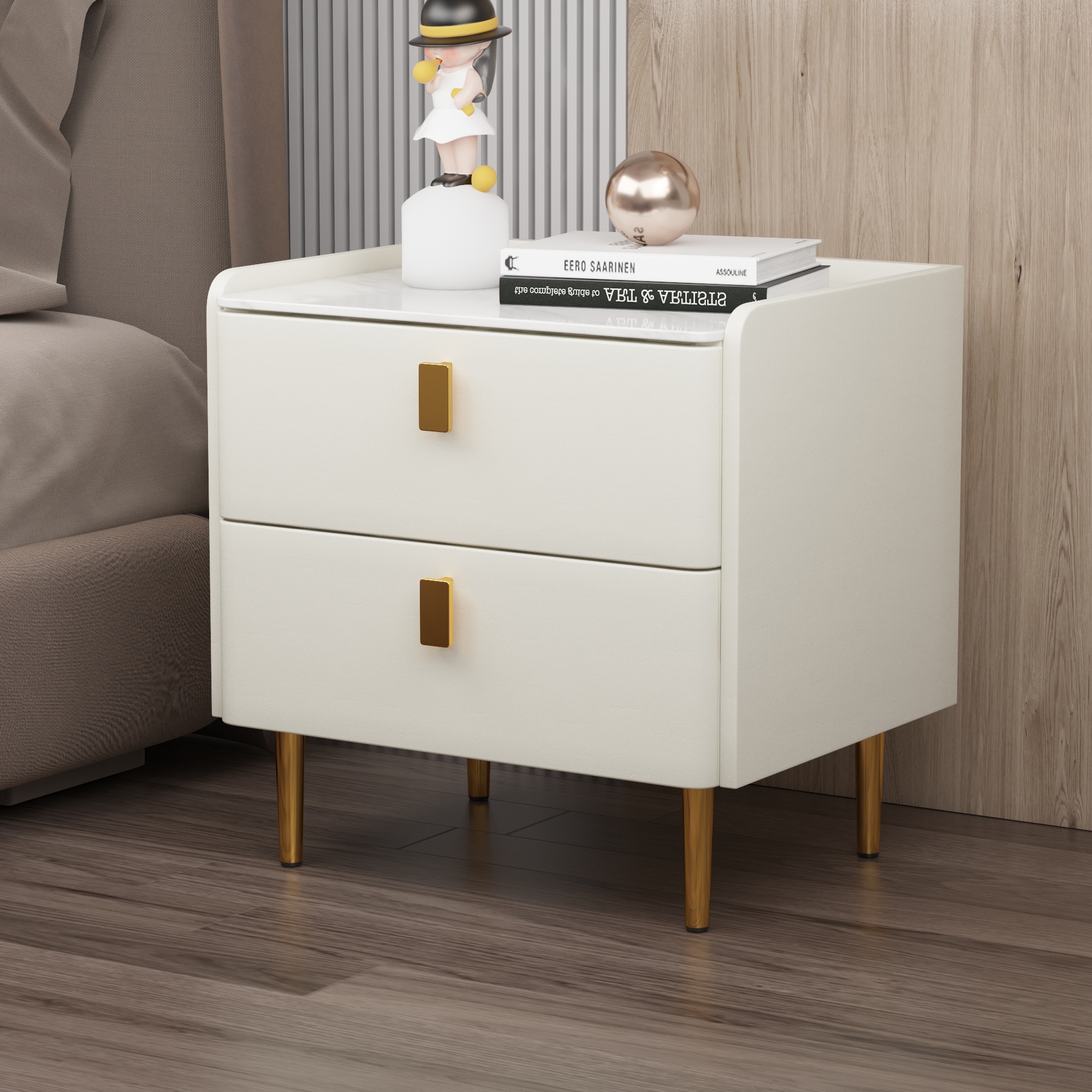 White nightstand deals under $50