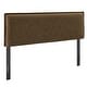 preview thumbnail 28 of 52, Camille Upholstered Striped Linen Blend Headboard