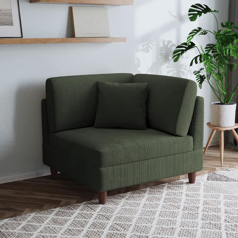 Free Combination Multi-Shaped Corduroy Sofa Modular