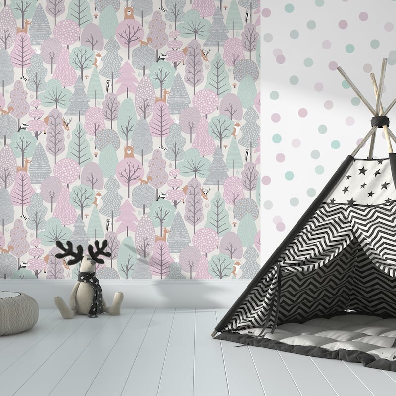 Veer Decor Enchanted Forest Wallpaper