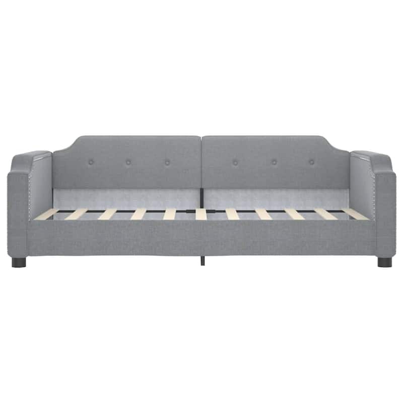 vidaXL Day Bed Upholstered Sleeper Sofa Bed for Bedroom Living Room Fabric