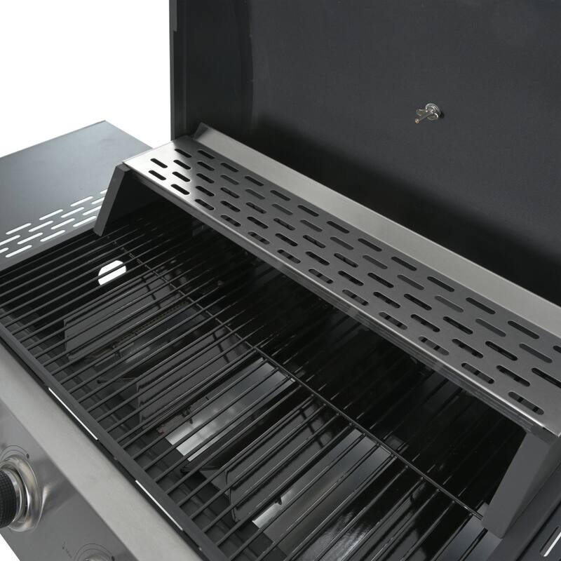 Stainless Steel 4 Burner Barbecue Gas Grill - 44.8