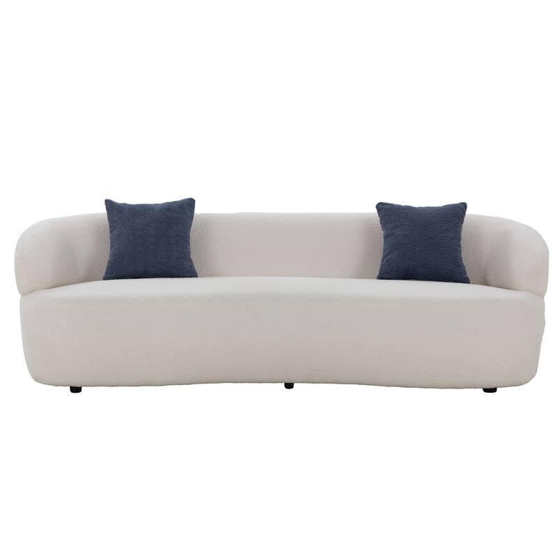 3-Seater Modern Contemporary Upholstered Fabric Sofa for Living Room