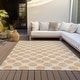 preview thumbnail 39 of 118, Machine Washable Indoor/ Outdoor Polka Dots Chantille Rug