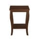 preview thumbnail 14 of 14, Convenience Concepts American Heritage Square End Table with Shelf