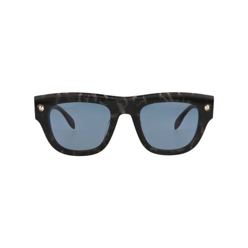 Alexander McQueen Square-Frame Recycled Acetate Sunglasses