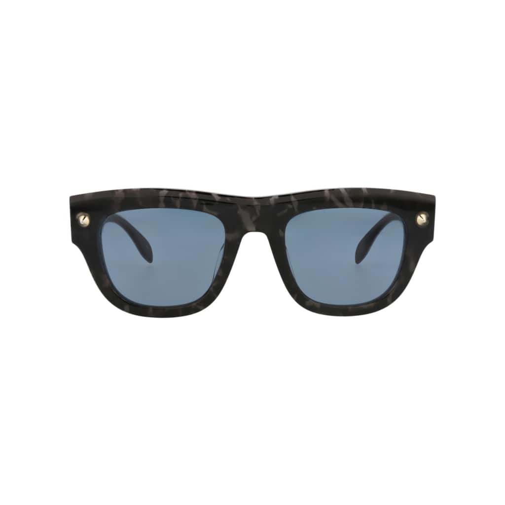 Alexander McQueen Square-Frame Recycled Acetate Sunglasses