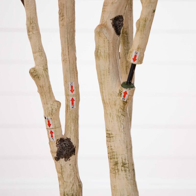Potted Artificial Birch Tree - 9' - Unlit