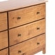 preview thumbnail 21 of 20, Grain Wood Furniture Shaker-style 6-drawer Solid Wood Dresser