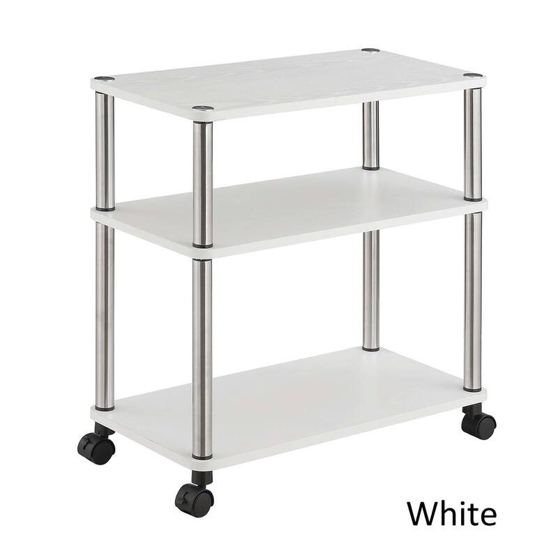 Convenience Concepts Designs2Go 3 Tier Office Caddy with Wheels