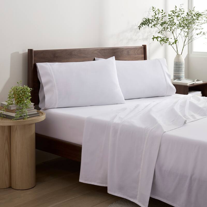 Martex Restore 300 Thread Count Pillowcases - King - White