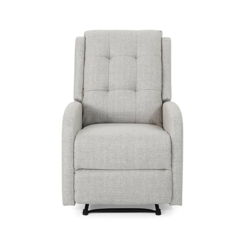 Roomfitters 24.75" Wide Manual Standard Recliner, Cozy Recliner for Living Room, Bedroom, Beige