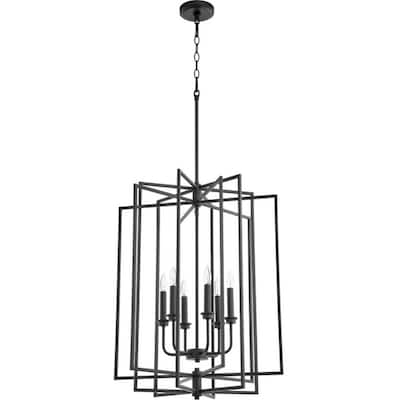 Quorum International 28.5 x 22 Inch Hammond 6 Light Fixture