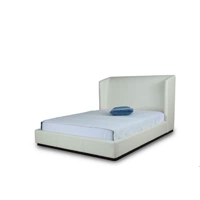 Manhattan Comfort Faux Leather Contemporary Lenyx Full-Size Bed