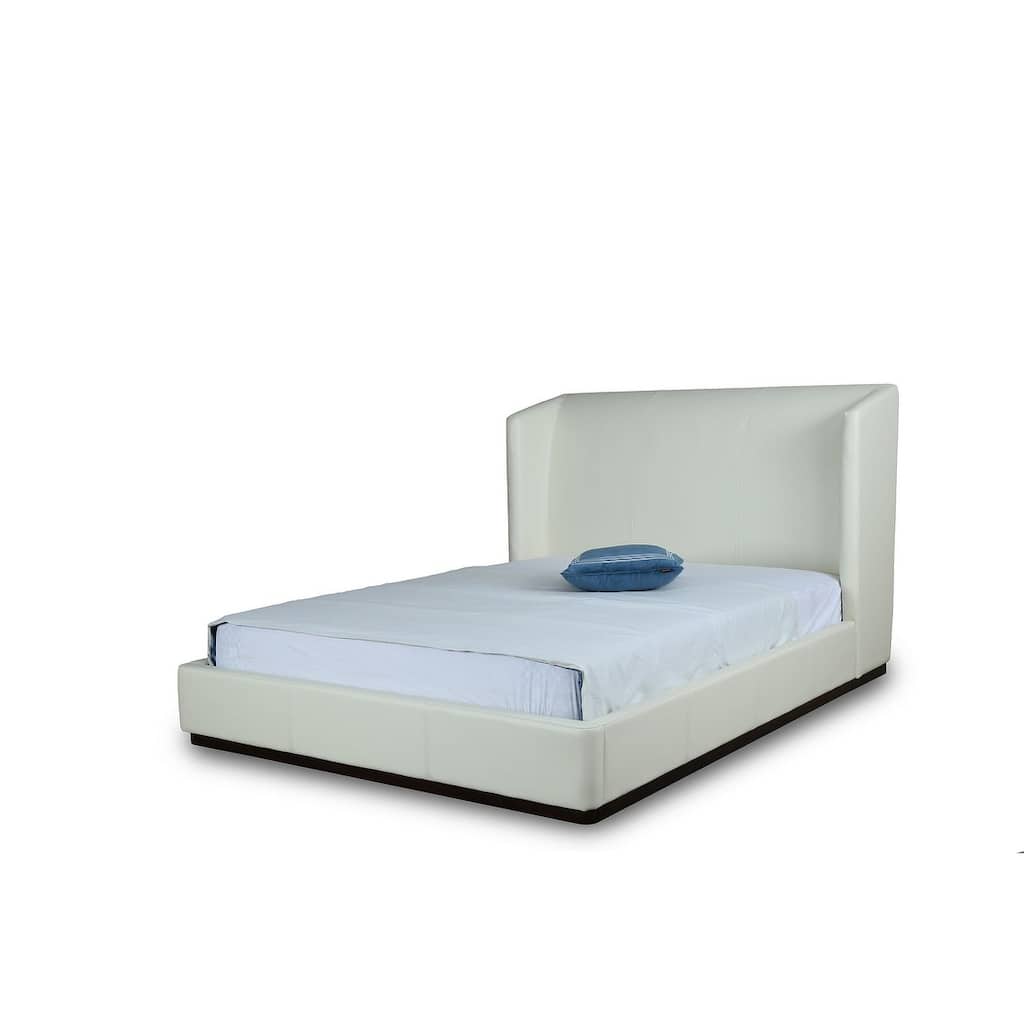 Manhattan Comfort Faux Leather Contemporary Lenyx Full-Size Bed