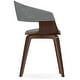 preview thumbnail 24 of 100, WYNDENHALL Calinda Mid Century Modern Bentwood Single Dining Chair - 20.5"w x 21.7"d x 30.9"h