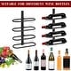preview thumbnail 14 of 12, Wine Rack Wall Mounted - 10.2"D x 3.5"W x 16.1"H