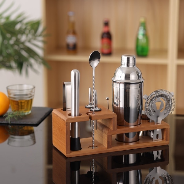 Touch of Mixology 14 Piece Bartender Kit - Bar Tool Set Cocktail